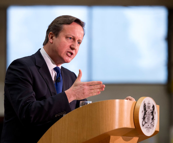 British Prime Minister, David Cameron. (AFP Photo / Oli Scarff / Pool)