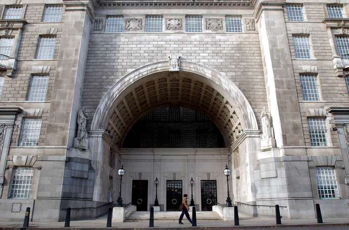 The MI5 headquarters in central London (Reuters / David Bebber Beb / MD / AA)