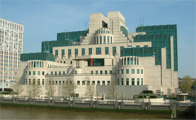 Secret Intelligence Service (MI6) building (image from wikipedia.org)