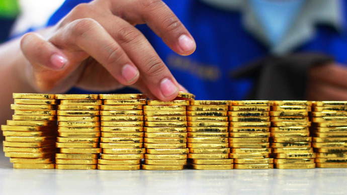 Gold above $1,300 for first time in 5 months