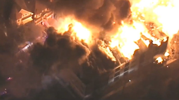 State of emergency, schools, roads closed in Edgewater, NJ after apartment inferno
