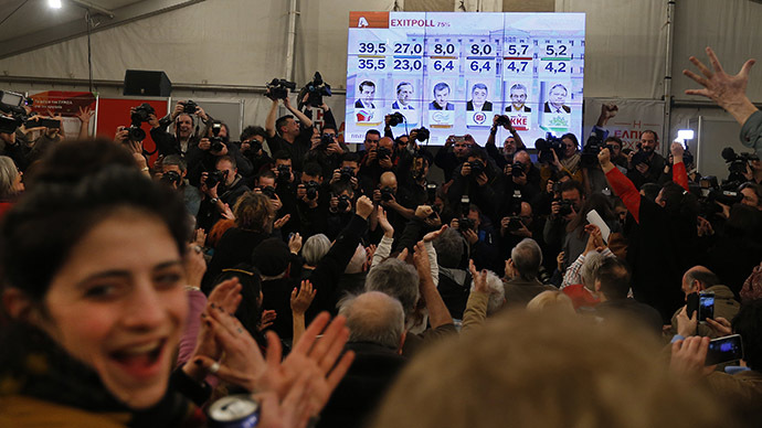 Greece’s anti-austerity Syriza party officially wins parliamentary elections