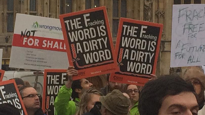 Fracking moratorium rejected as protesters descend on Parliament