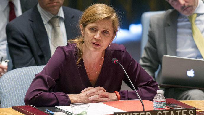 U.S. Ambassador to the U.N. Samantha Power (Reuters/Loey Felipe)