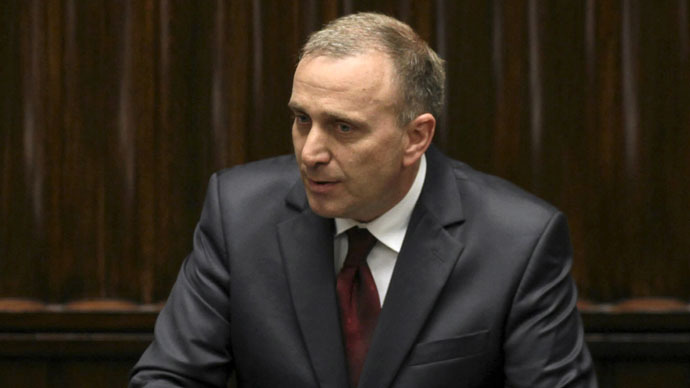Polish Foreign Minister Grzegorz Schetyna (Reuters/Agencja Gazeta/Slawomir Kaminski)