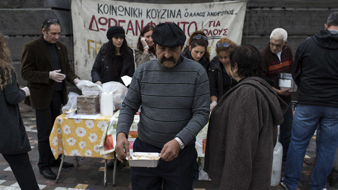 Austerity to blame for 35% suicide surge in Greece – research