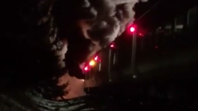6 dead, multiple injuries after NY train collides with cars, catches fire