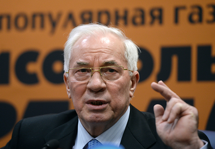 Ukraine's former prime minister Mykola Azarov (RIA Novosti / Valery Melnikov)