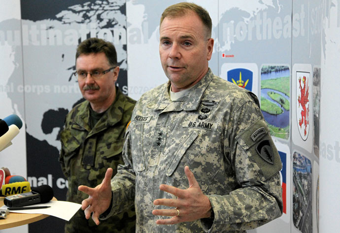 U.S. Army Europe commander Ben Hodges (Reuters/Agencja Gazeta)