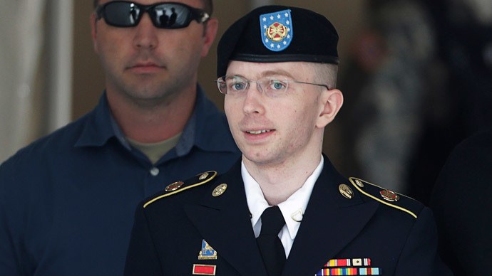 U.S. Army Private First Class Bradley Manning.(Reuters /Gary Cameron)