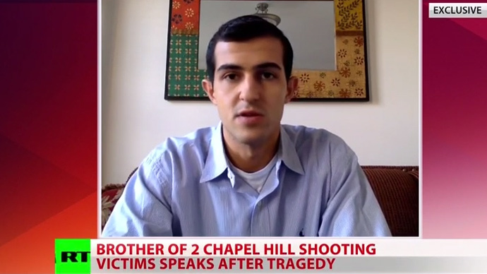 Chapel Hill victims’ brother: Shooter had harassed Muslim couple, ‘brandished’ gun at them