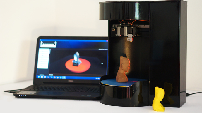 World’s 1st compact rotary 3D printer-cum-scanner unveiled in California