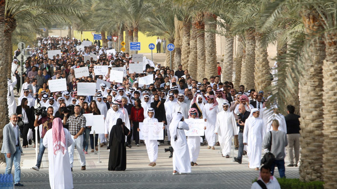 1,000 march in Qatar over Muslim students’ US murder by white neighbor