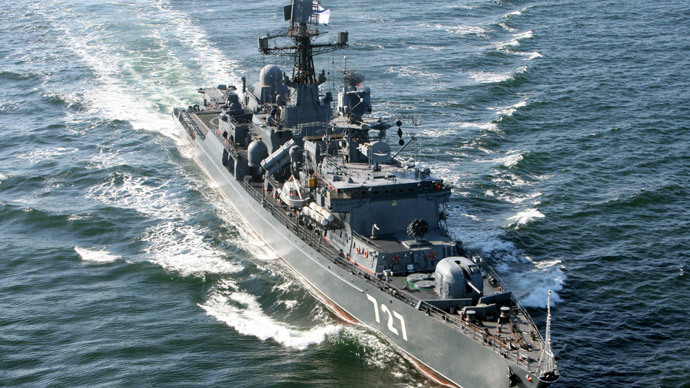 ​Russian frigate escorted through English Channel by Royal Navy