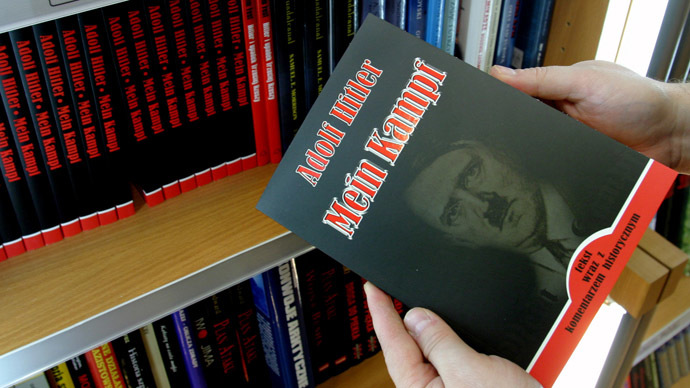 ‘Anti-Hitler’ Mein Kampf? Germany to republish Nazi leader’s manifesto after 70 years