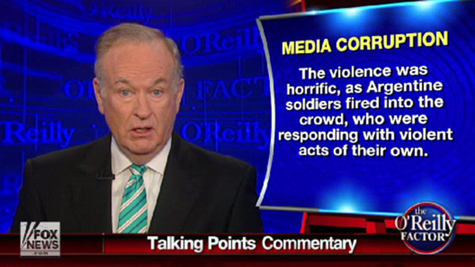 Bill O'Reilly (Screenshot from youtube.com)