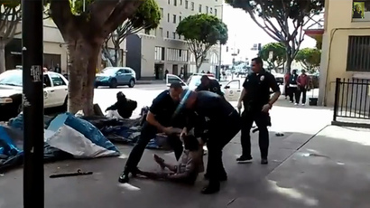 Video shows Skid Row man grabbed for gun that malfunctioned before being shot – LAPD