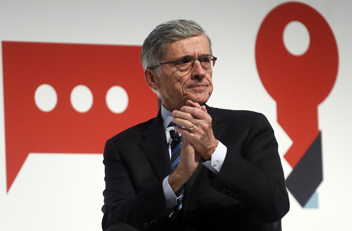 Tom Wheeler, the head of the U.S. Federal Communications Commission (Reuters / Albert Gea)