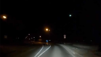 Meteor lights up Siberian skies near Chita