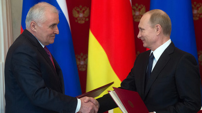 Russia signs major alliance treaty with South Ossetia, pledges military protection