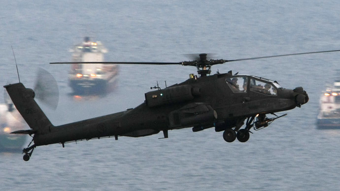 Heli-flop-ter: Britain mothballs costly Apache helicopters after brief Afghan, Libyan service