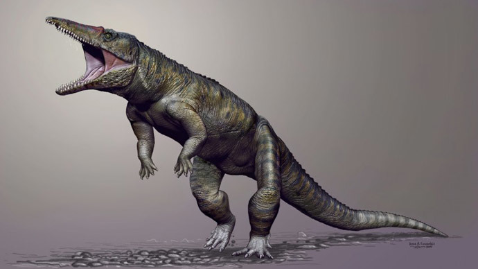 The ‘butcher’ croc that ruled the world before the dinosaurs
