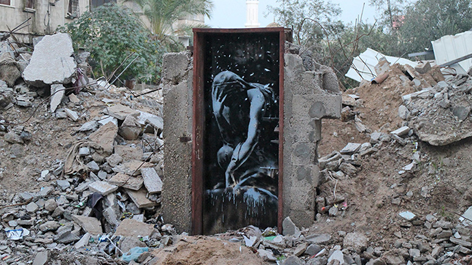 Palestinian 'duped' into selling priceless Banksy mural for £118