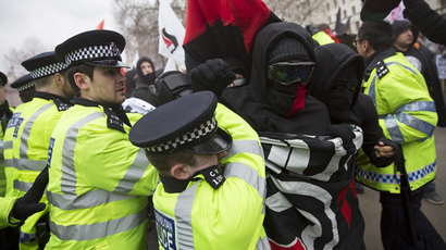 Pegida’s first march in London marked by clashes