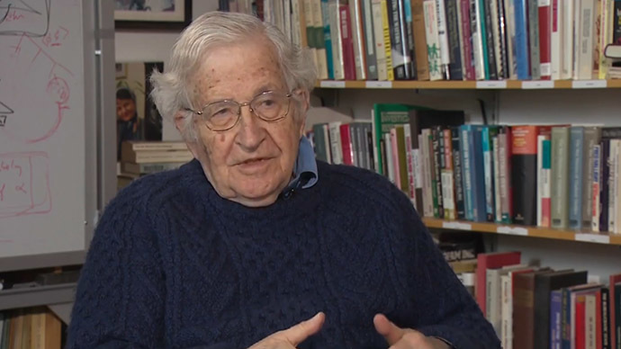Chomsky: 'International law cannot be enforced against great powers’ FULL INTERVIEW