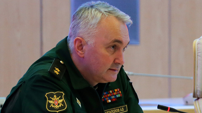 Head of the Main Operations Directorate of the HQ of Russiaâs Armed Forces Andrey Kartapolov (RIA Novosti / Vadim Savitskii)