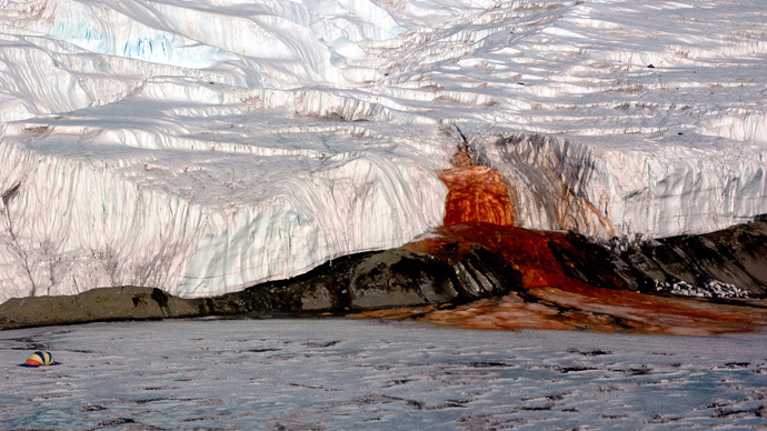 Antarctica's sinister Blood Falls could be a sign of life on Mars