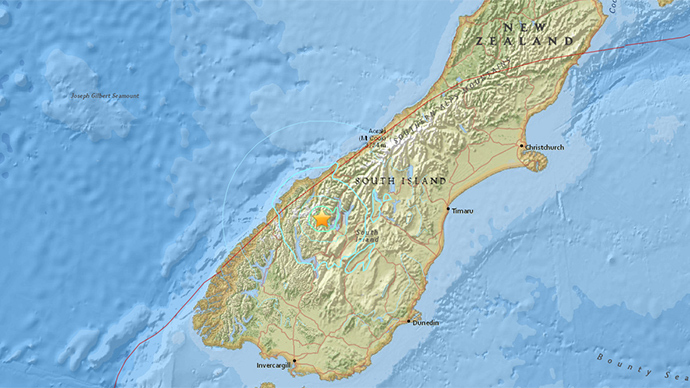 5.6 magnitude quake strikes New Zealand
