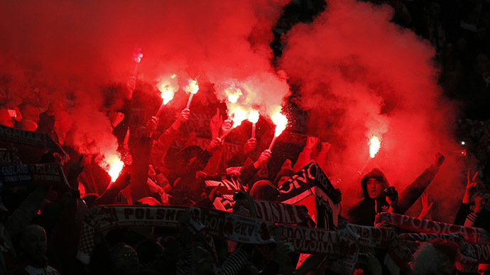 Hard tackle: Polish rugby fans threaten to kill Ukrainian nationalists, return Lvov to Poland