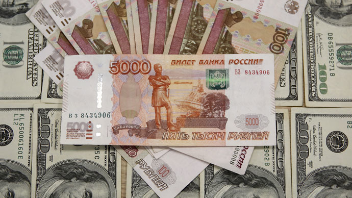 Russian ruble hits 18-wk high