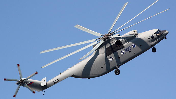 Russia launches production of upgraded Mi-26, world’s largest helicopter