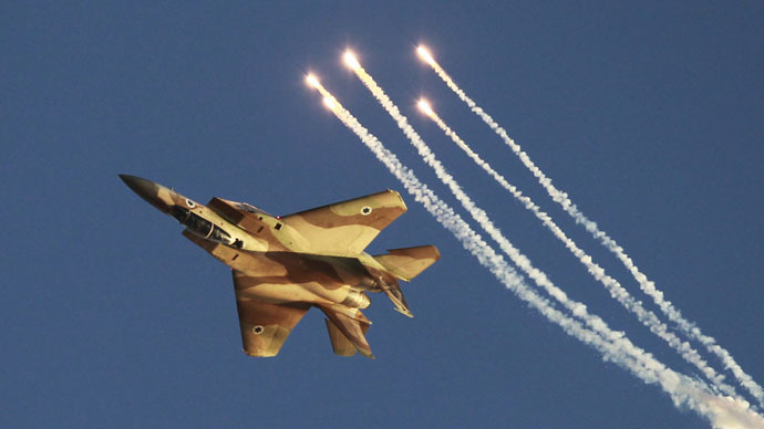Israeli jets strike Gaza ‘terror infrastructure’ after rocket attack