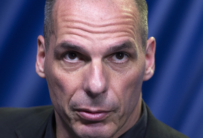Greek Finance Minister Yanis Varoufakis (Reuters / Yves Herman)