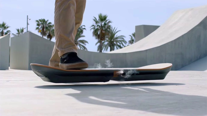 (Back to) the Future is here: Lexus builds a working hoverboard