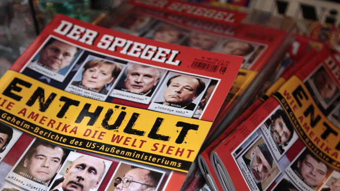 Der Spiegel: US ousted our source in German govt, chancellery hushed up the spying