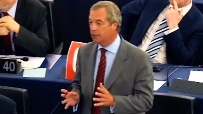 ‘Leave Euro, retake democracy!’ Nigel Farage in passionate Tsipras address (VIDEO)