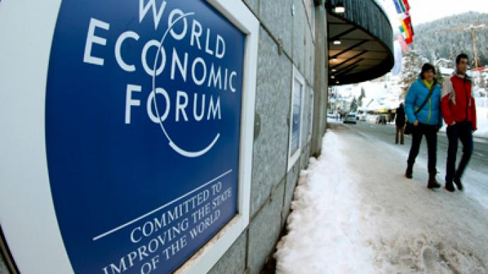 Perfect Davos weather brings no cheer to depressed bankers and politicians