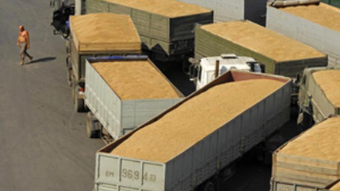Russian government eases off on grain export