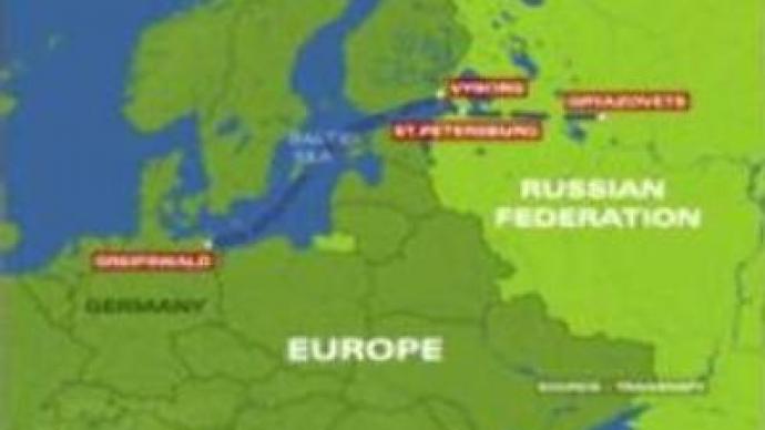 New section of North European pipeline system is ready for natural gas