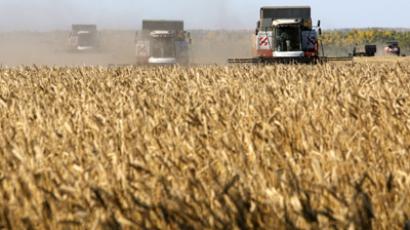 Russia sets record on grain exports