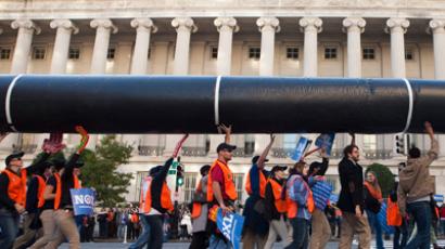 US sees ‘biggest-ever’ climate protest over Keystone XL pipeline