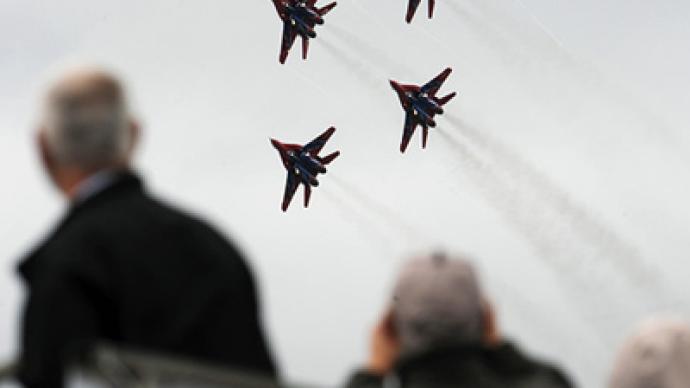 Aerobatic team Strizhi celebrate two decades of wowing the world