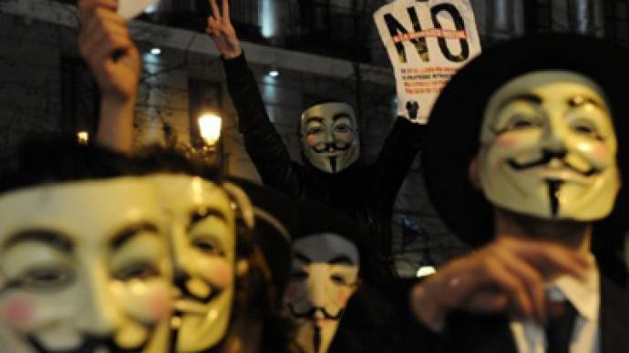 Anonymous swoop on Mexico govt. sites in copyright law protest