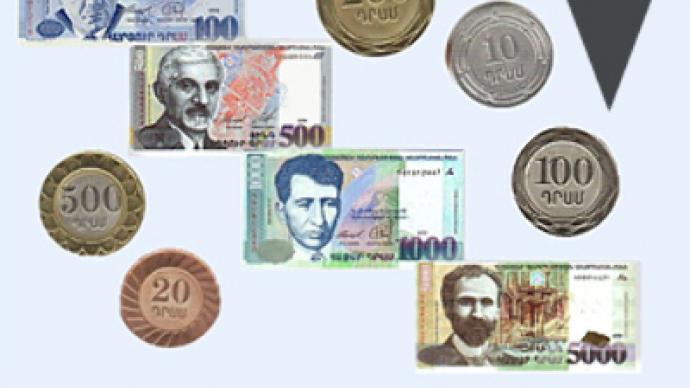 Armenian currency drops over 20% in a day