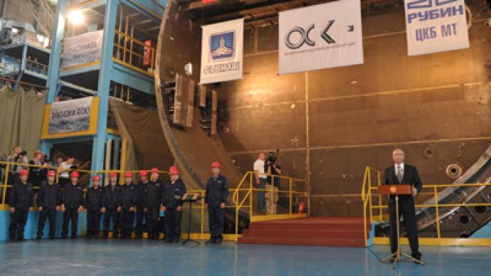 Russia to start building 2 nuclear Borei super-subs in 2013