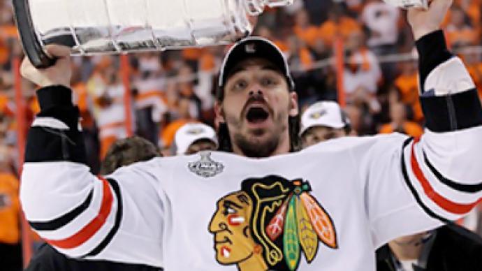 Blackhawks win Stanley Cup after 49 years